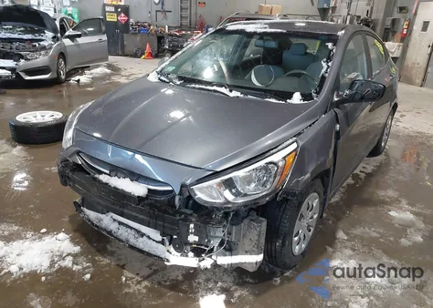 2016 Hyundai Accent Se from USA, damaged, VIN KMHCT4AE2GU139826
